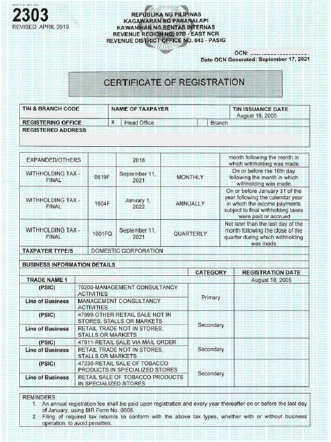 local residence address|What’s new in BIR registration for employees .